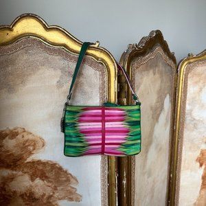 Teeze Stuff Pink & Green Patterned Handbag